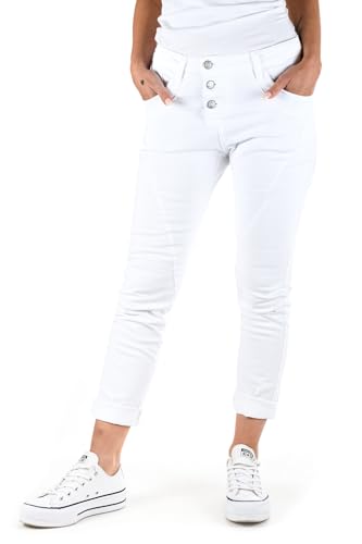 Please - Jeans P78 - Bianco Ottico Bull Denim (DE/NL/SE/PL, Alphanumerisch, L, Regular, Regular, 1, Bianco Ottico) von Please