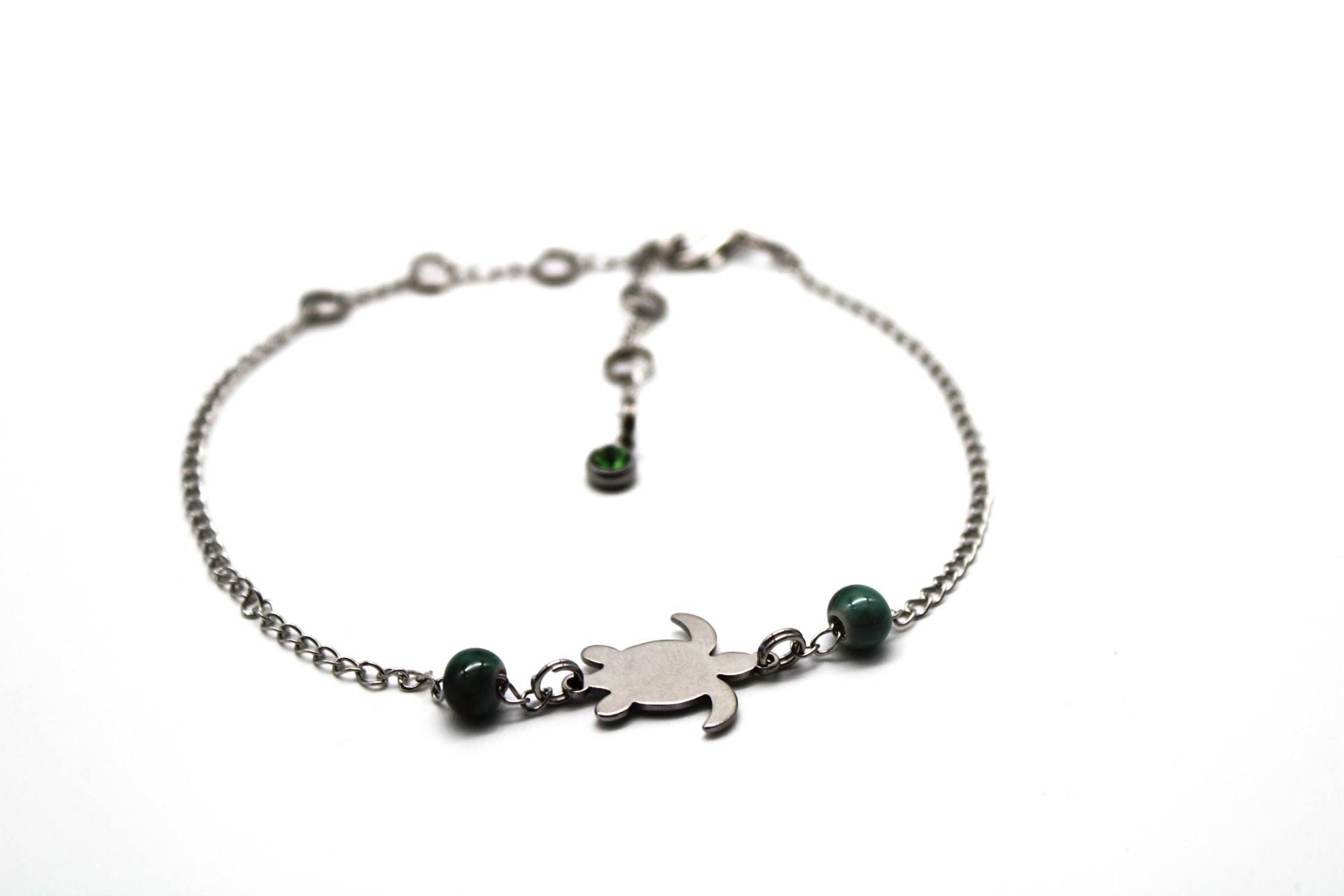 Fußkette Anklet Schildkröte Ankle Chain Stainless Steel Tortoise Fußkette Anklet Schildkröte Ankle Chain Stainless Steel Tortoise von PleaseForMe