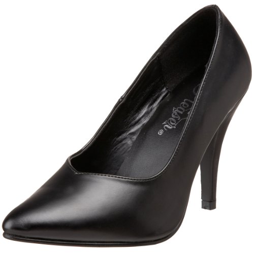 Pleaser Pink Label DREAM-420 Damen Pumps, Schwarz (Blk Faux Leather), 39 EU von Pleaser