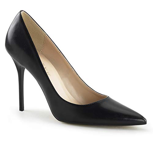 Pleaser CLASSIQUE-20 Damen Pumps, Schwarz (Blk Pu), 45 EU von Pleaser