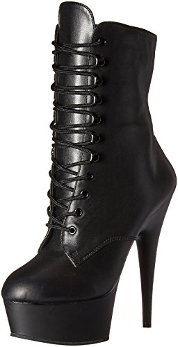 Pleaser Damen Delight-1020 Kurzschaft Stiefel,Map Language Tag De De,38 EU von Pleaser