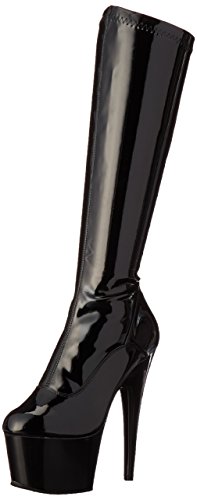 Pleaser Damen Ado2000/B/M Stiefel, schwarz/schwarz, 36 EU von Pleaser