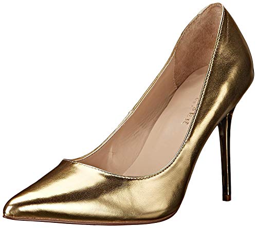 Pleaser Damen Clas20/Gmpu Pumps, Polyurethan (Gold/Metallic), 37 EU von Pleaser