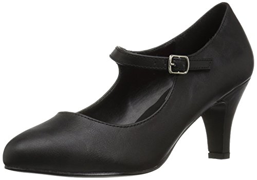 Pleaser Damen Div440/Bpu Kleid Pumps, Schwarz (Schwarz Kunstleder), 43 EU von Pleaser