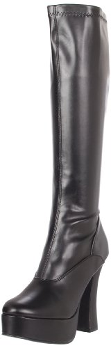 Pleaser Damen ELECTRA-2000Z Kurzschaft Stiefel, Schwarz (Schwarz (Blk St Faux Leather), 40 EU von Pleaser