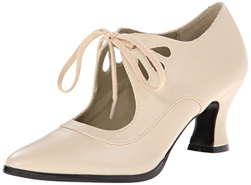 Pleaser Damen Victorian 03 Pumps, Beige (Cream Pu), 39.5 EU von Funtasma