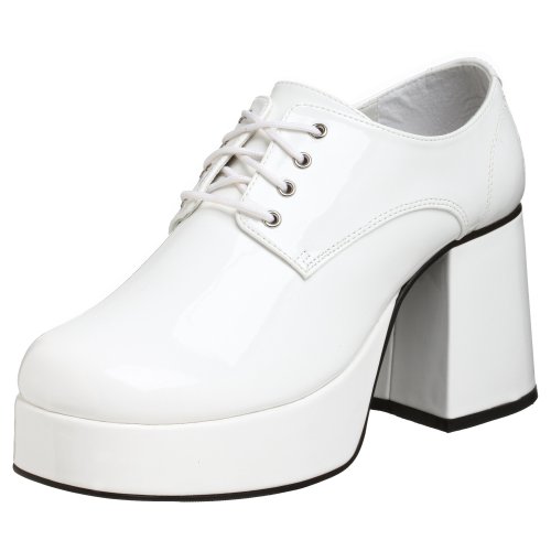 Pleaser JAZZ-02, Herren Oxfords, Weiß (White), 42 EU (9/10 UK) von Funtasma