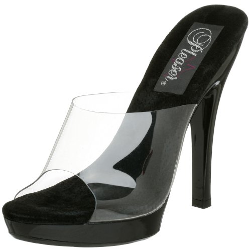 Pleaser LIP-101, Damen Plateau, Mehrfarbig(Clr/Blk), 38 EU von Pleaser