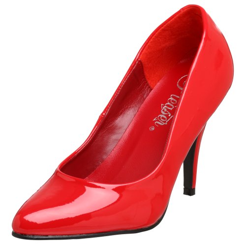 Pleaser VANITY-420, Damen Pumps, Schwarz (Schwarz (Red Pat)), 40 EU (7 Damen UK) von Pleaser