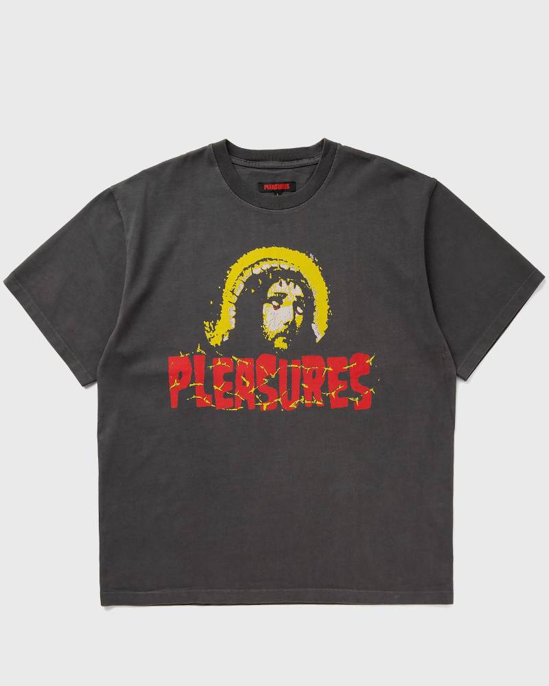 Pleasures CHOSEN HEAVYWEIGHT SHIRT men Shortsleeves black in Größe:L von Pleasures