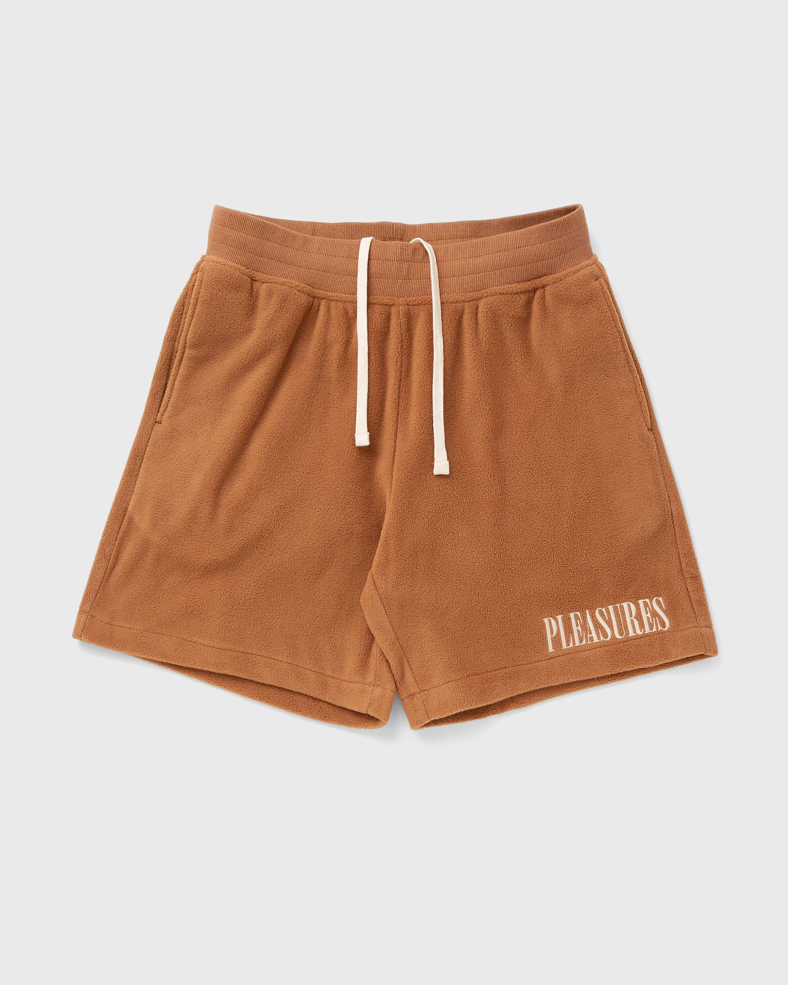 Pleasures EQUATOR SHORTS men Sport & Team Shorts beige in Größe:S von Pleasures