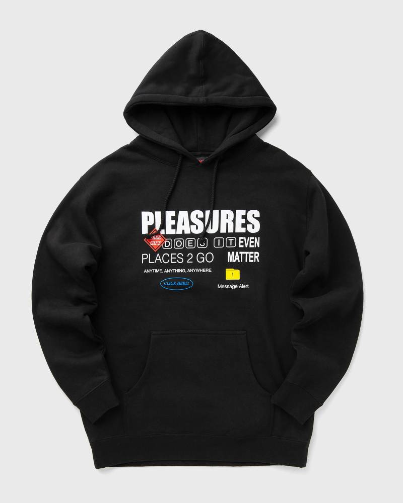 Pleasures GRASS FED HOODIE men Hoodies black in Größe:L von Pleasures