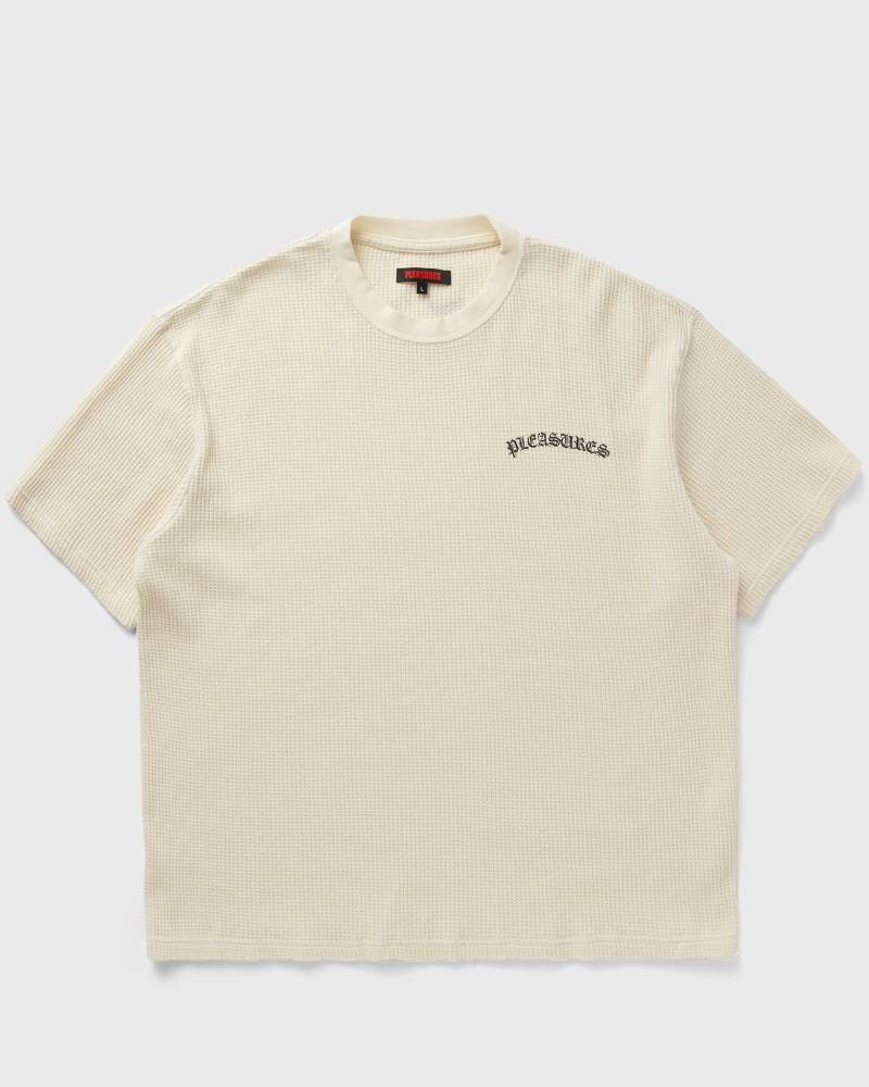 Pleasures NEURAL THERMAL SHIRT men Shortsleeves beige in Größe:L von Pleasures