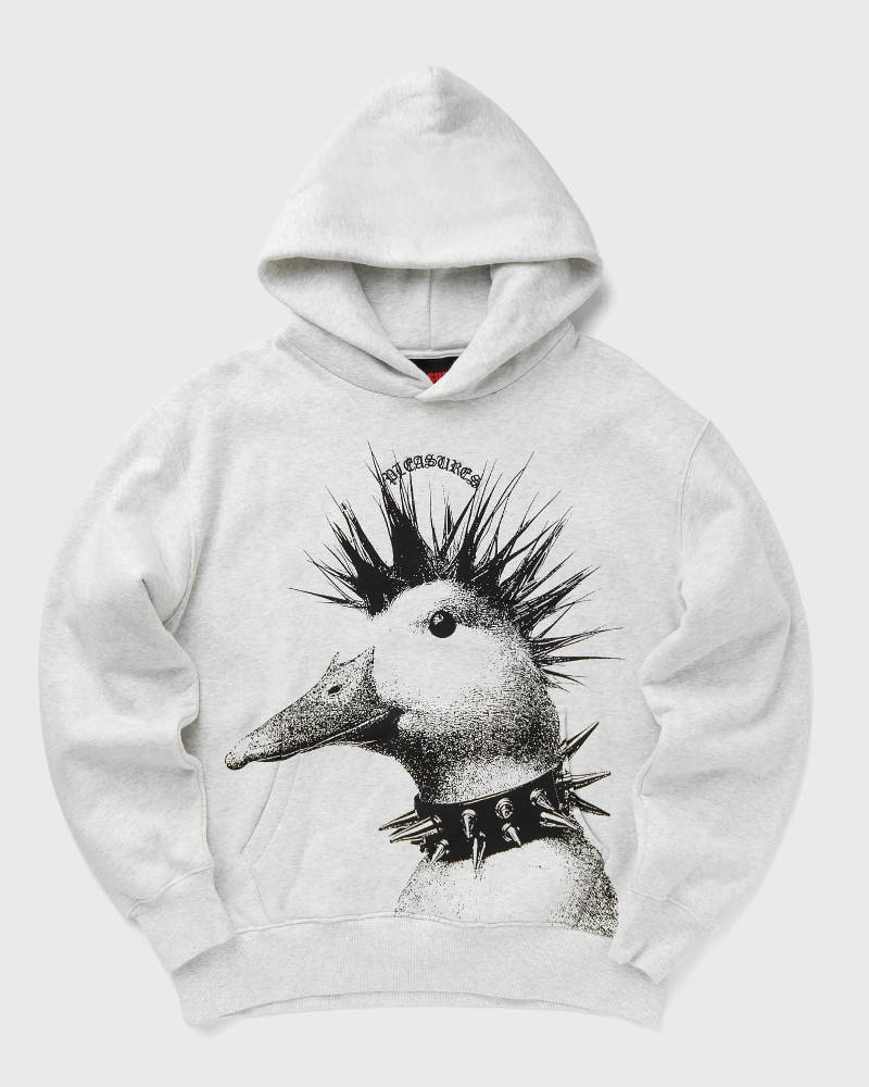 Pleasures PUNK DUCK HOODIE men Hoodies grey in Größe:L von Pleasures