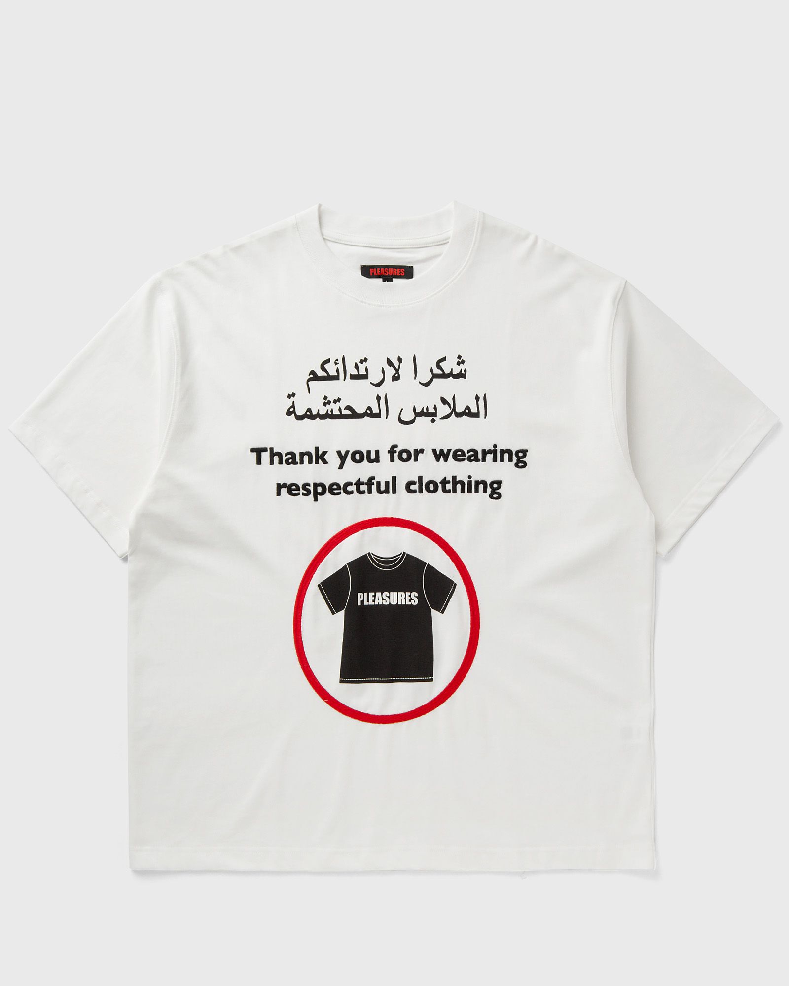 Pleasures RESPECT HEAVYWEIGHT SHIRT men Shortsleeves white in Größe:L Pleasures RESPECT HEAVYWEIGHT SHIRT men Shortsleeves white in Größe:L von Pleasures