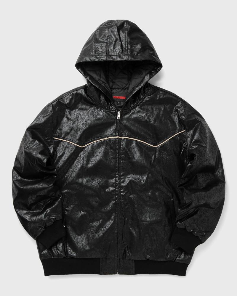 Pleasures REVENGE HOODED WORK JACKET men Bomber Jackets black in Größe:M Pleasures REVENGE HOODED WORK JACKET men Bomber Jackets black in Größe:M von Pleasures