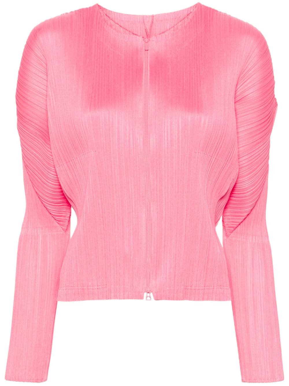 Pleats Please Issey Miyake Plissierte Jacke - Rosa von Pleats Please Issey Miyake