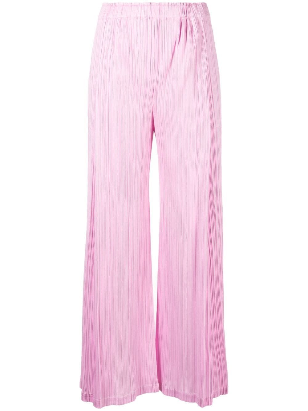 Pleats Please Issey Miyake September Cropped-Hose - Rosa von Pleats Please Issey Miyake