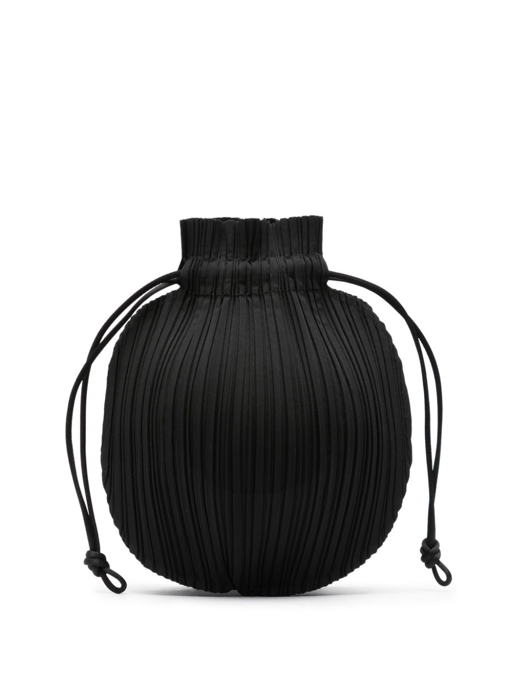 Pleats Please Issey Miyake Abgerundete Handtasche - Schwarz von Pleats Please Issey Miyake