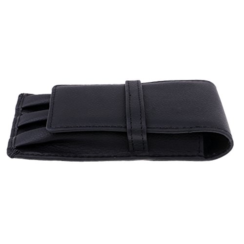 Pleayietoopiatiey Stifteaufbewahrungsetui, große Kapazität, Stifthaltertasche, Stifttasche für 3 Stifte, Schwarz, Schwarz , 8 x 15 x 2.5 cm Pleayietoopiatiey Stifteaufbewahrungsetui, große Kapazität, Stifthaltertasche, Stifttasche für 3 Stifte, Schwarz, Schwarz , 8 x 15 x 2.5 cm von Pleayietoopiatiey