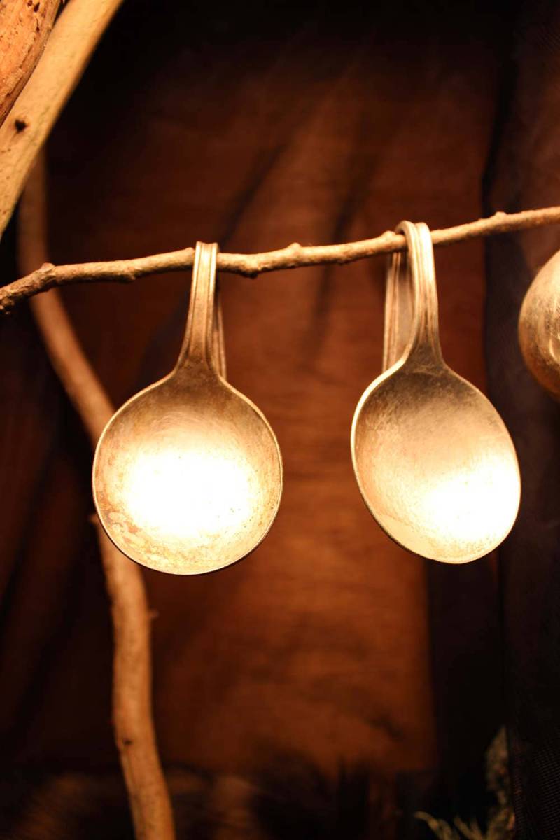 sterling Silber Vergoldet Löffel Ohrring Gewichte | 0G von PleiadiaJewels