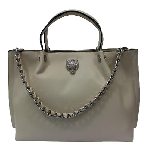 Plein SPORT Unisex Tote Devon Handtasche, Milk von PLEIN SPORT