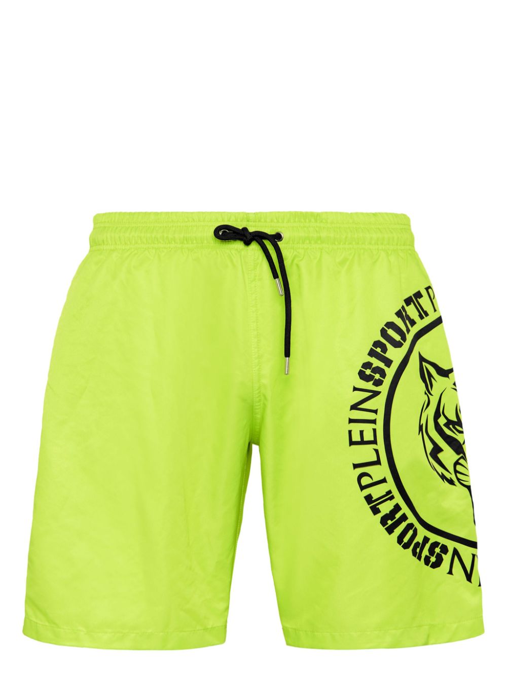 Plein Sport Carbon Tiger Badeshorts - Grün von Plein Sport