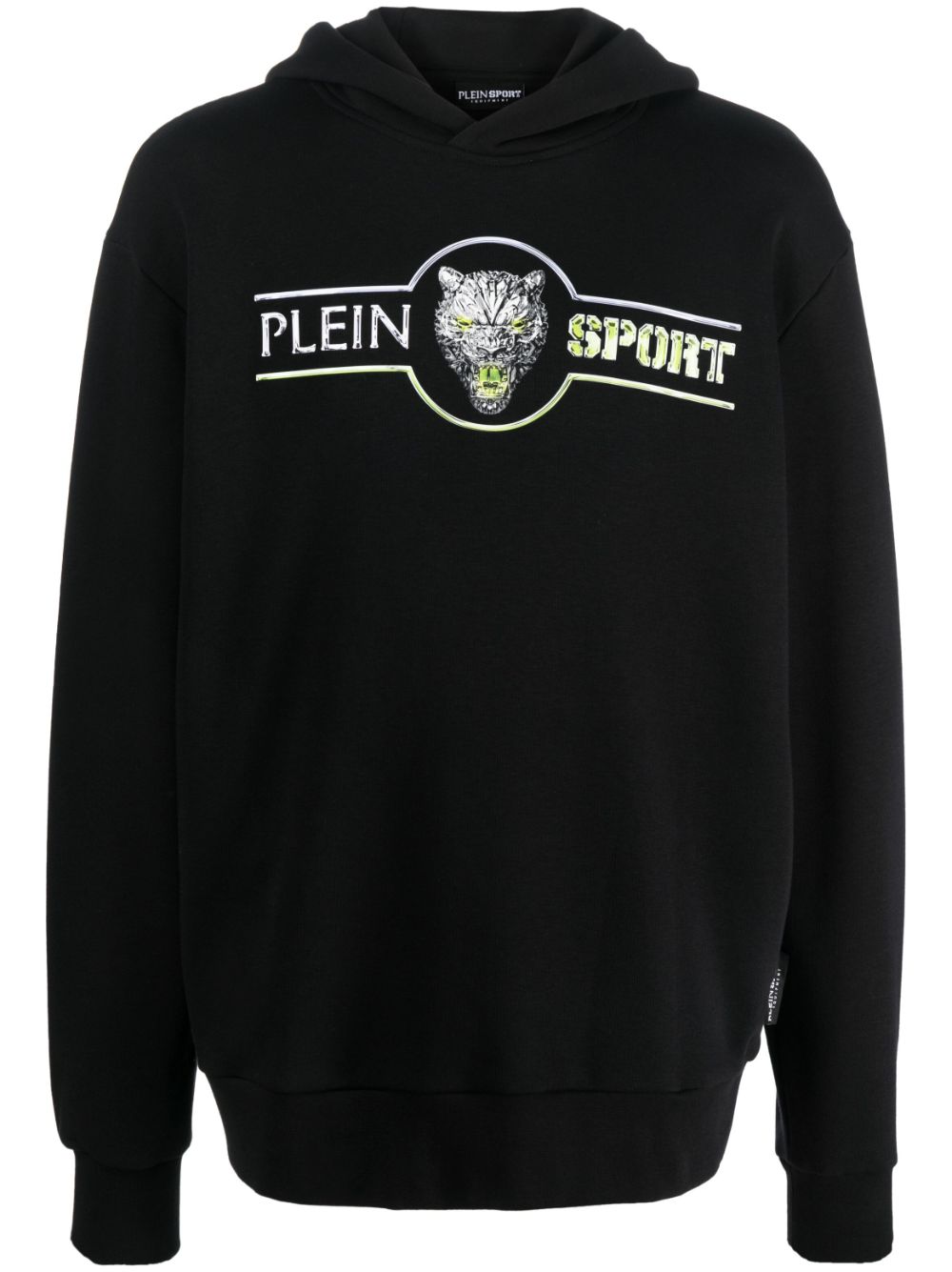 Plein Sport Chrome Scratch Hoodie - Schwarz von Plein Sport