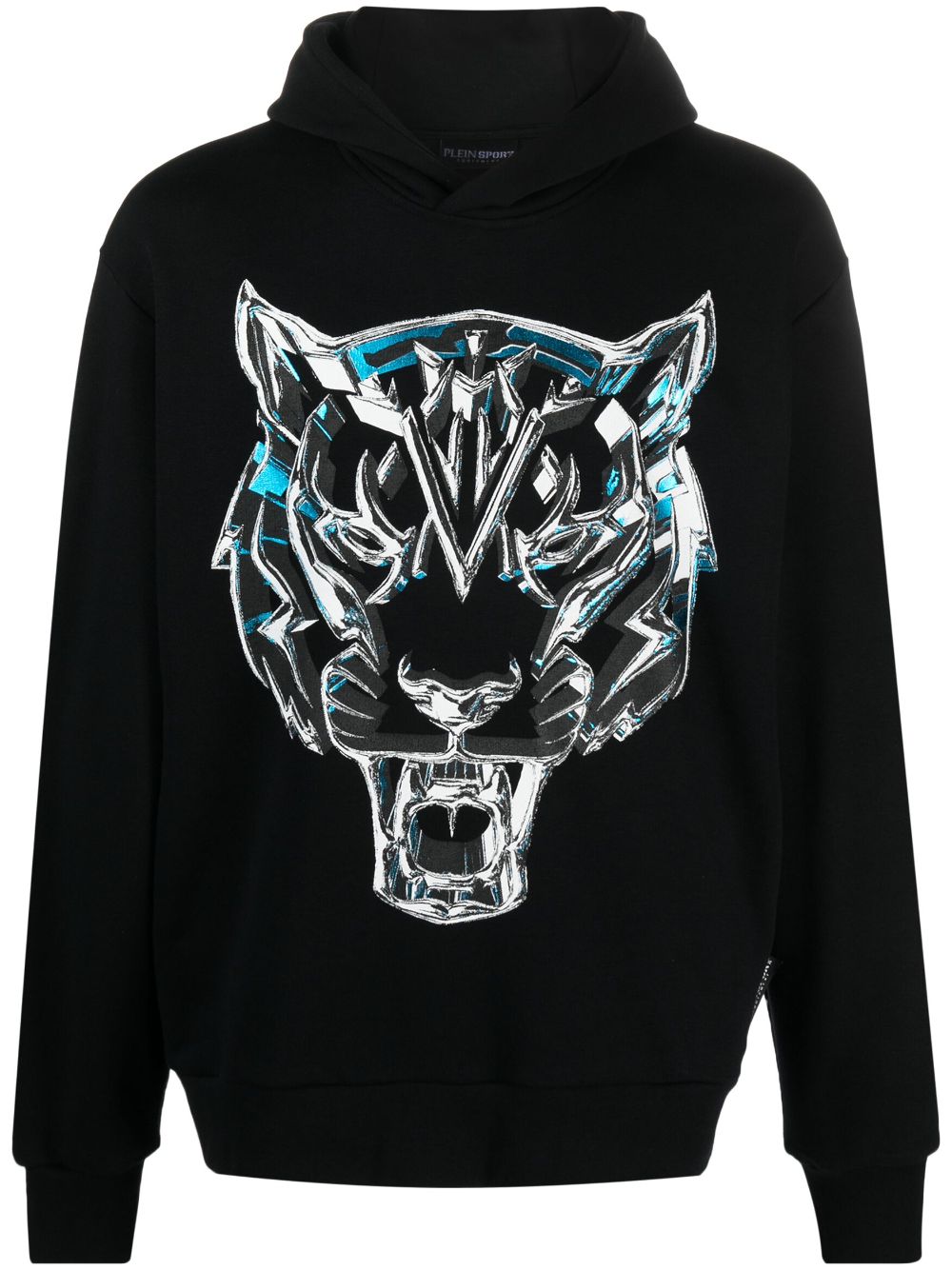 Plein Sport Chrome Tiger Sweatshirt - Schwarz von Plein Sport