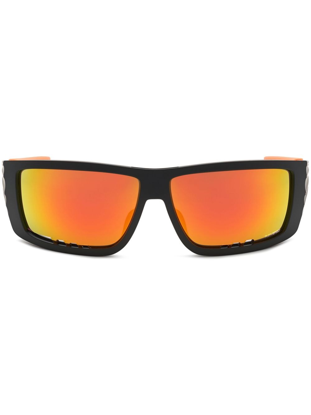 Plein Sport Fierless Sonnenbrille mit eckigem Gestell - Orange von Plein Sport