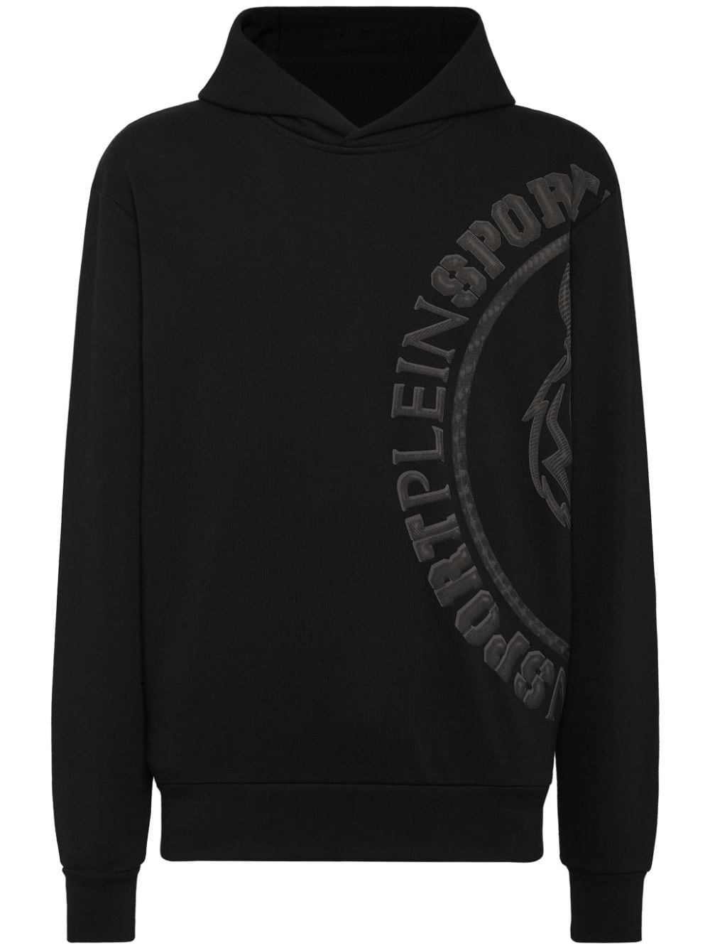 Plein Sport Hoodie mit Logo-Print - Schwarz von Plein Sport