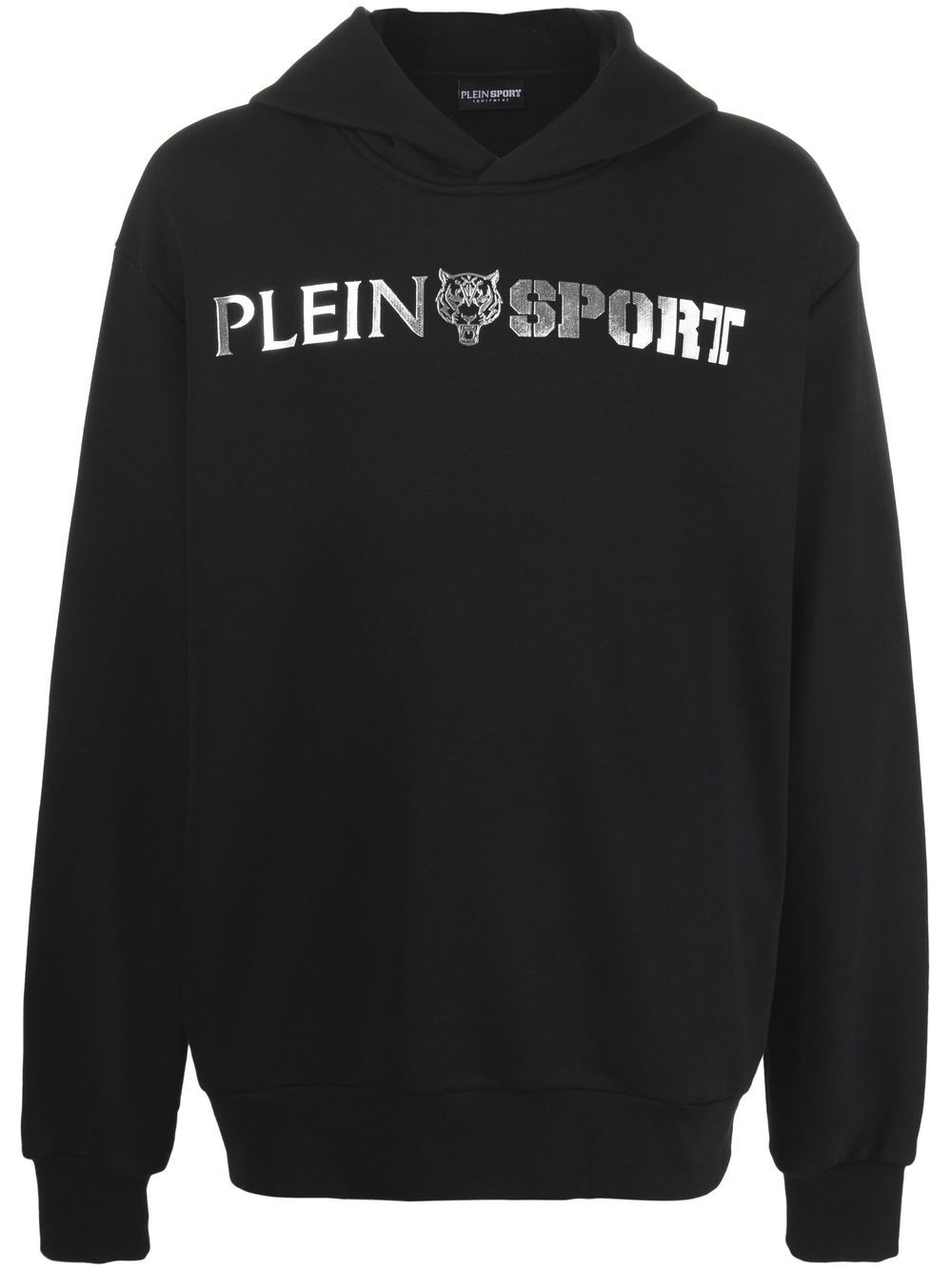 Plein Sport Hoodie mit Statement-Print - Schwarz von Plein Sport