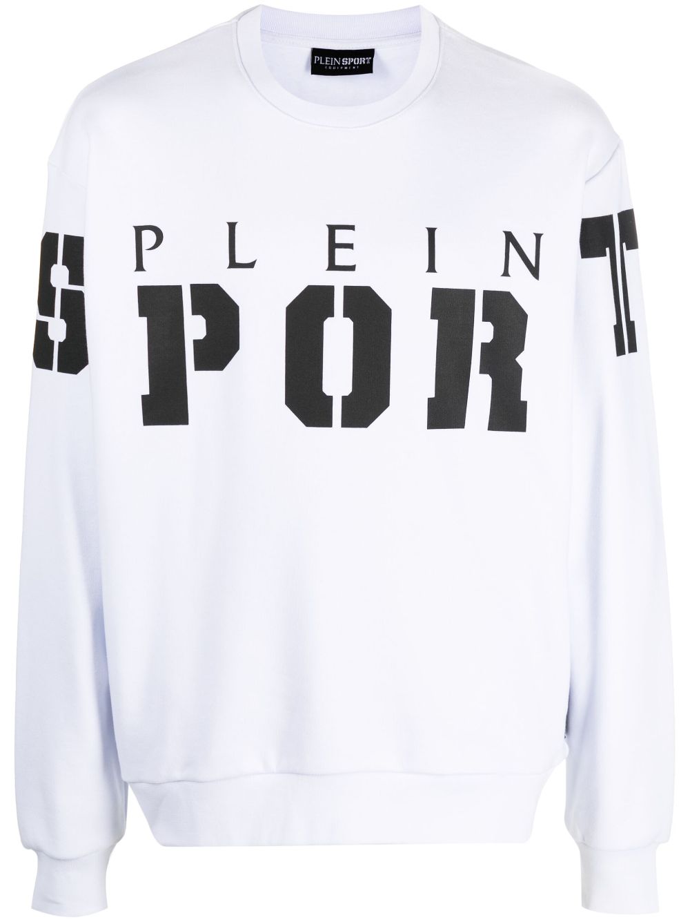 Plein Sport Sweatshirt mit Logo-Print - Weiß von Plein Sport