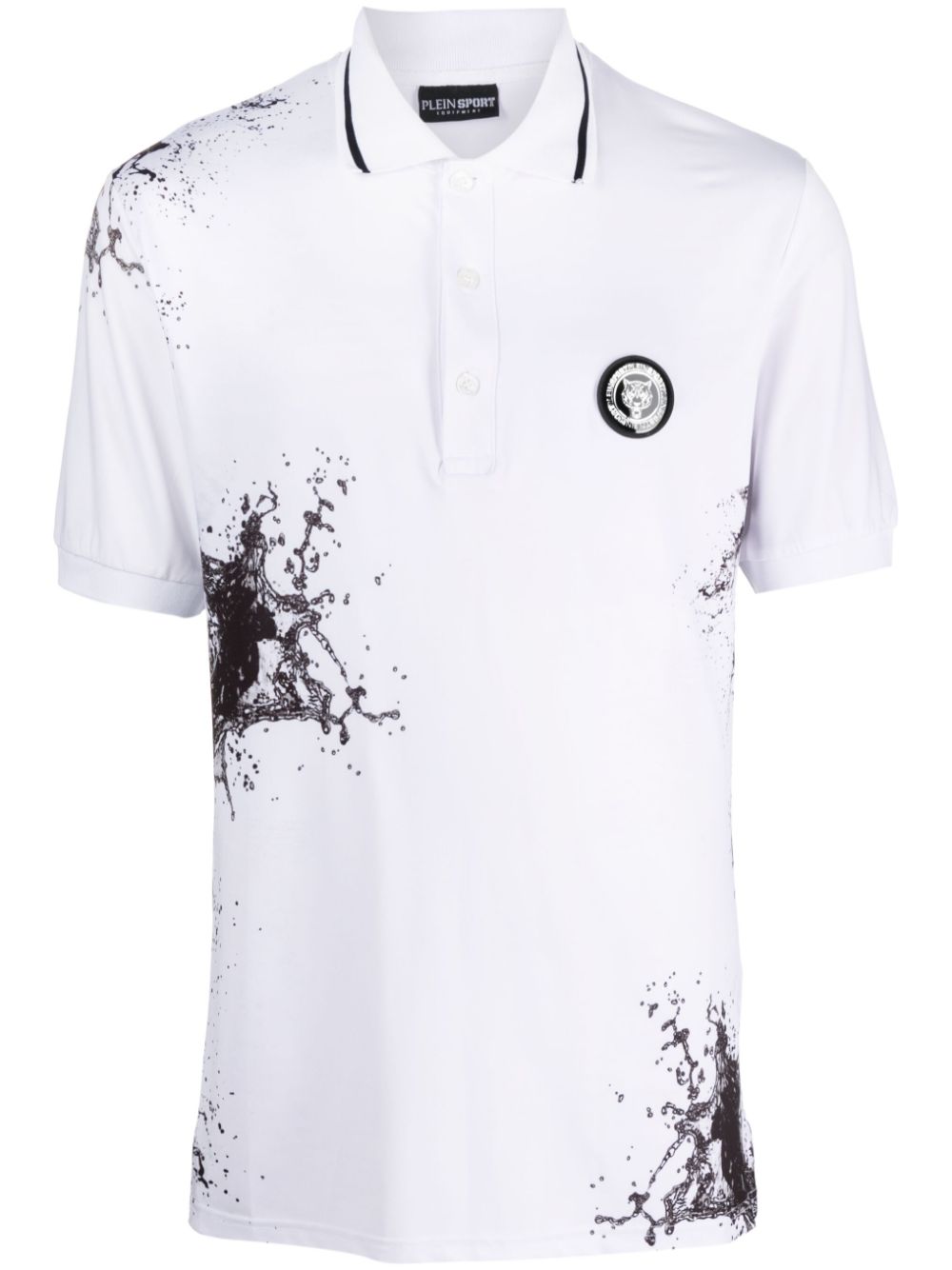 Plein Sport Splash Extreme Poloshirt - Weiß von Plein Sport