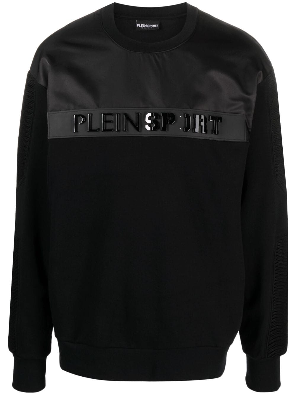 Plein Sport Sweatshirt mit Logo-Patch - Schwarz von Plein Sport