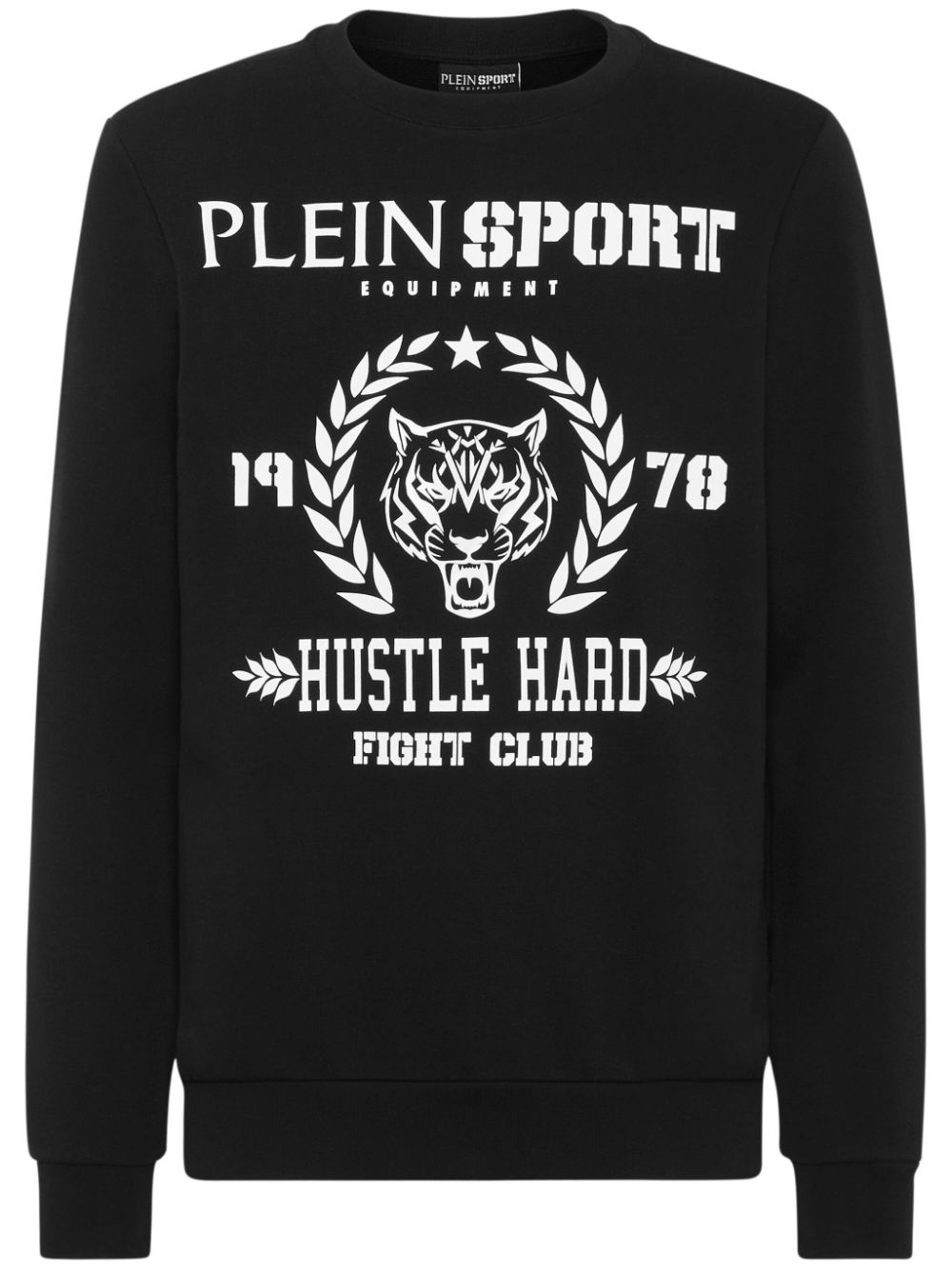 Plein Sport Sweatshirt mit Logo-Print - Schwarz von Plein Sport