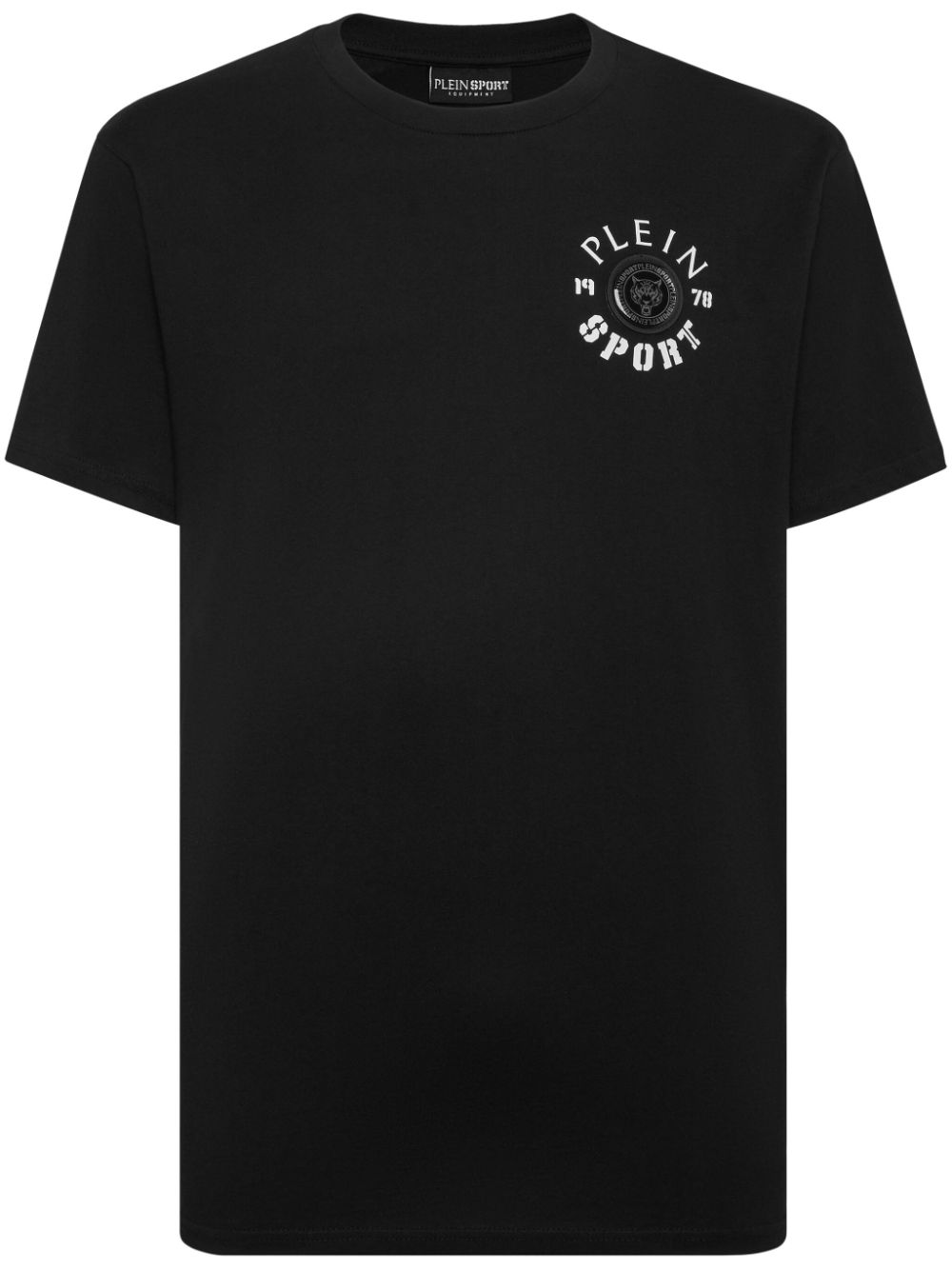 Plein Sport T-Shirt mit Logo-Applikation - Schwarz von Plein Sport