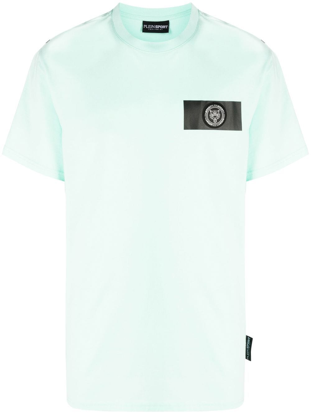 Plein Sport T-Shirt mit Logo-Patch - Grün von Plein Sport