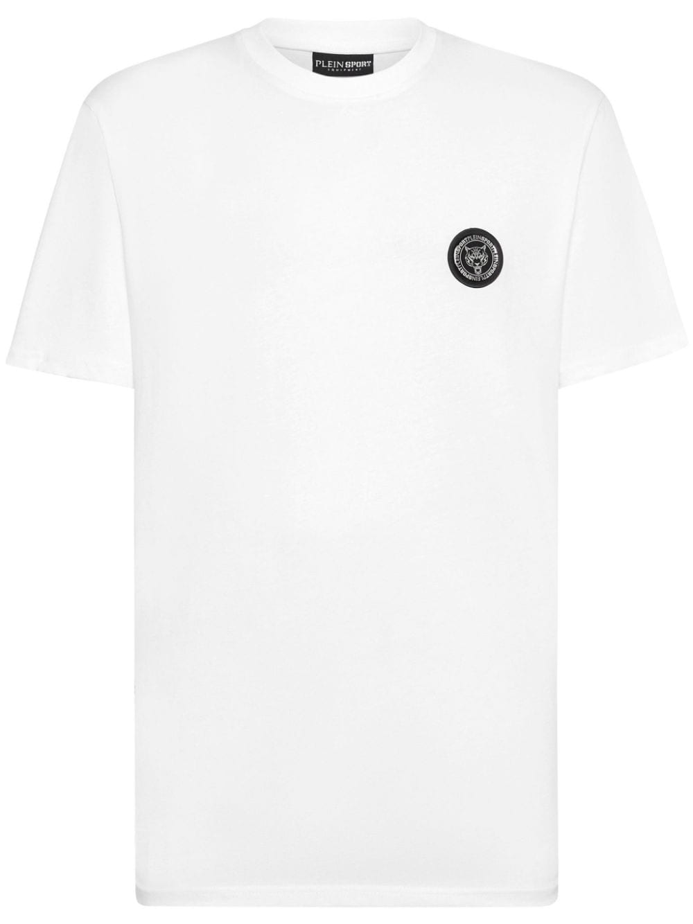 Plein Sport T-Shirt mit Logo-Patch - Weiß von Plein Sport