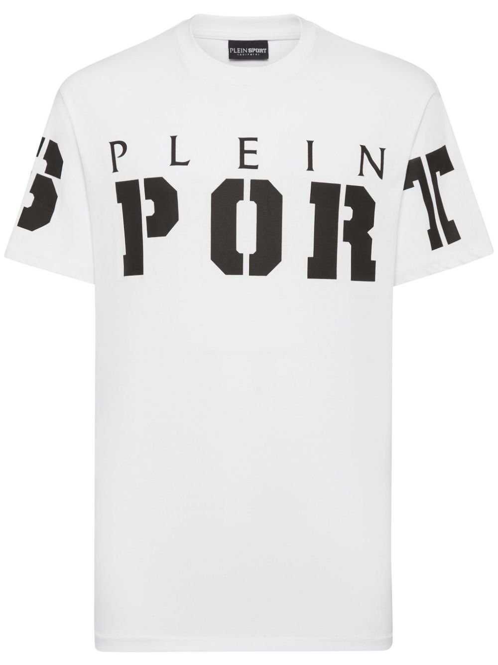 Plein Sport T-Shirt mit Logo-Patch - Weiß von Plein Sport