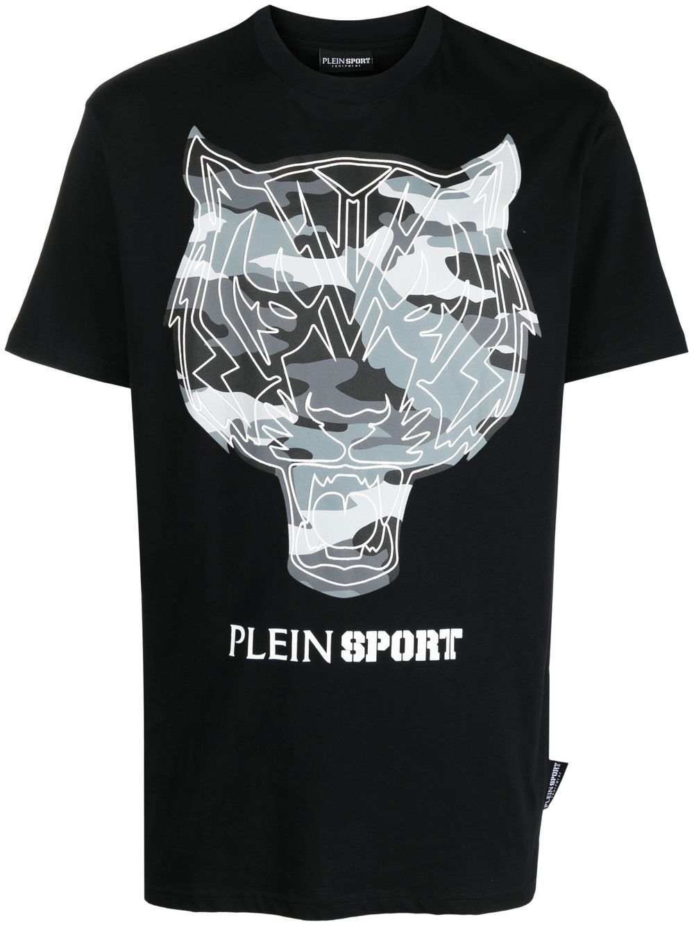 Plein Sport T-Shirt mit Logo-Print - Schwarz von Plein Sport