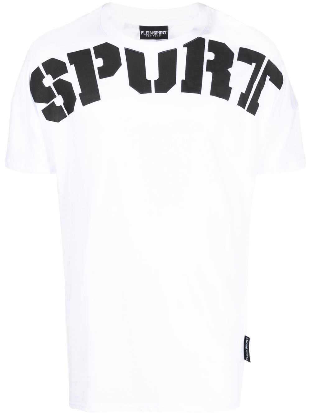 Plein Sport T-Shirt mit Logo-Print - Weiß von Plein Sport