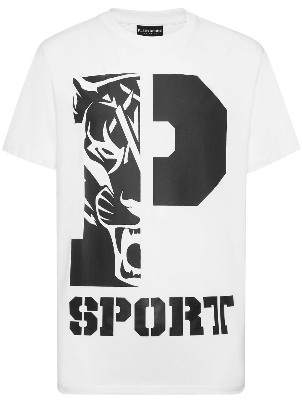 Plein Sport T-Shirt mit Logo-Print - Weiß von Plein Sport