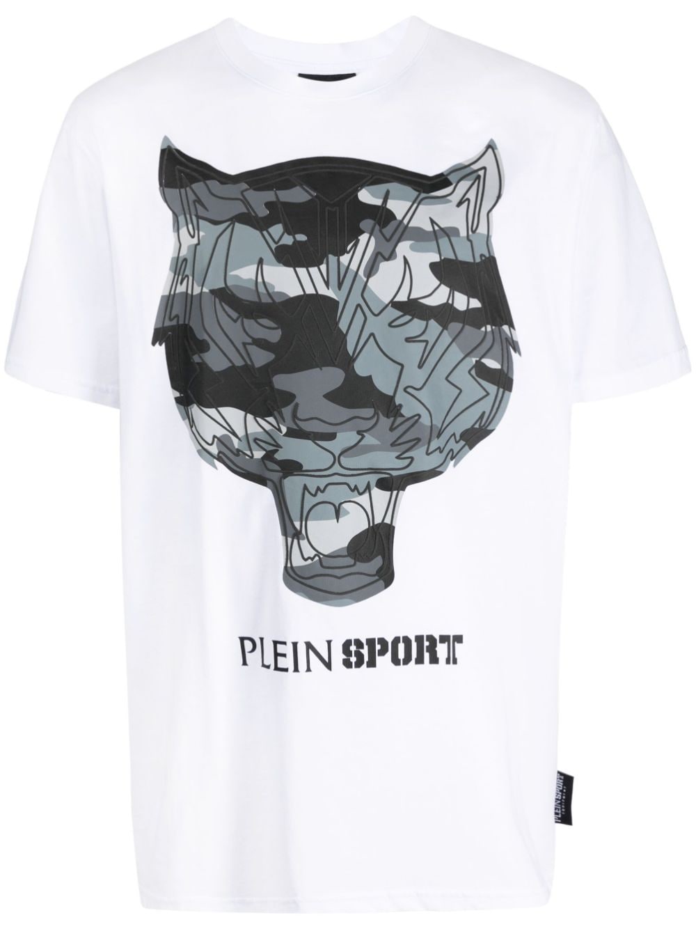 Plein Sport T-Shirt mit Logo-Print - Weiß von Plein Sport