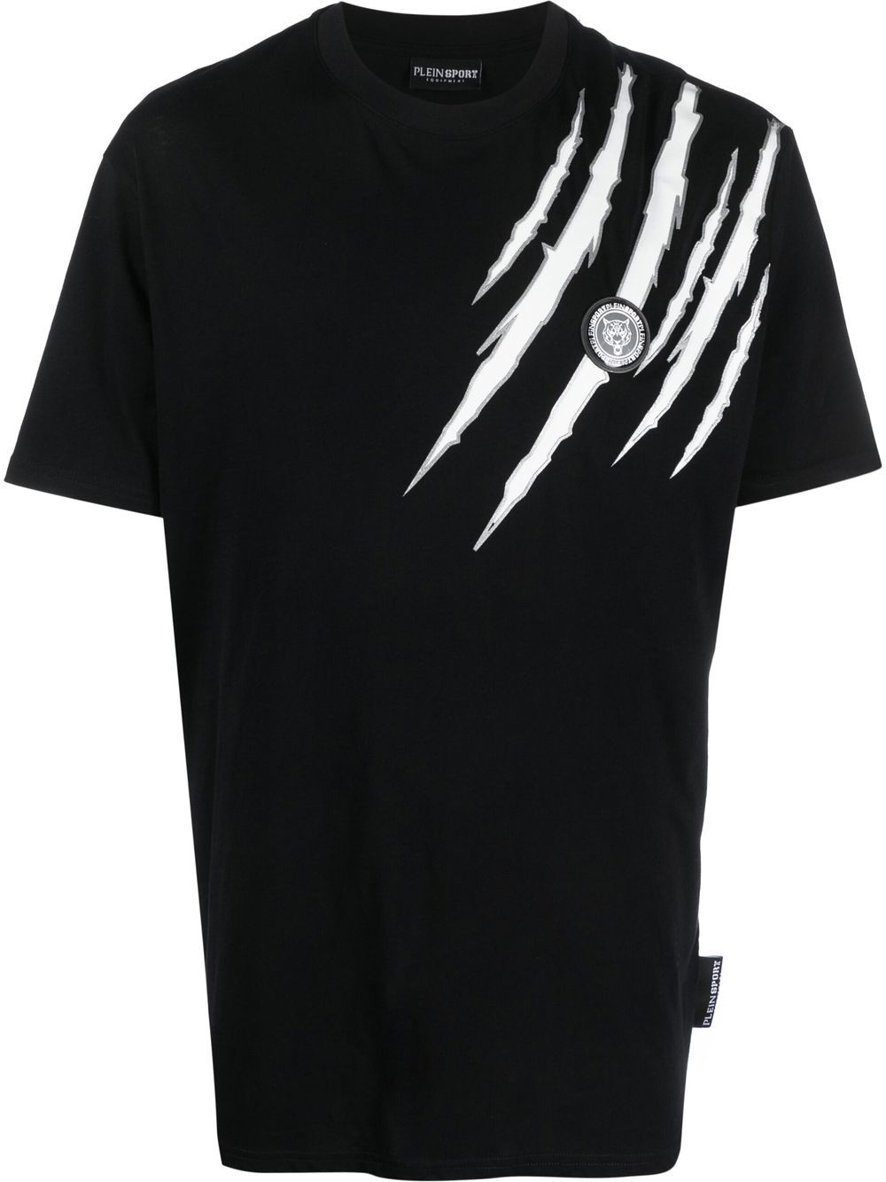 Plein Sport T-Shirt mit grafischem Print - Schwarz von Plein Sport