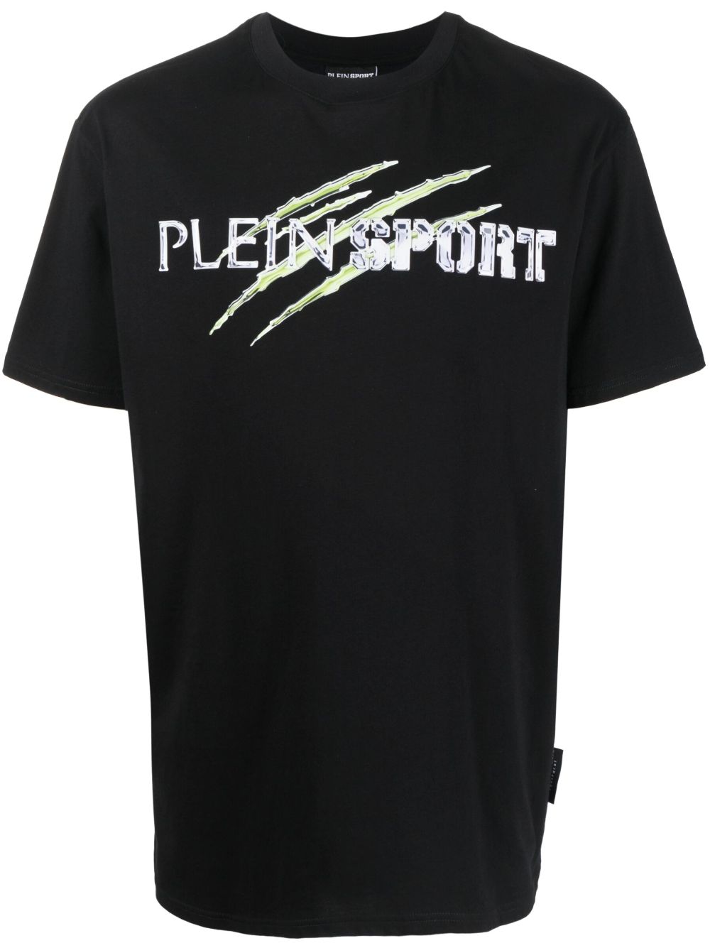 Plein Sport T-Shirt mit grafischem Print - Schwarz von Plein Sport