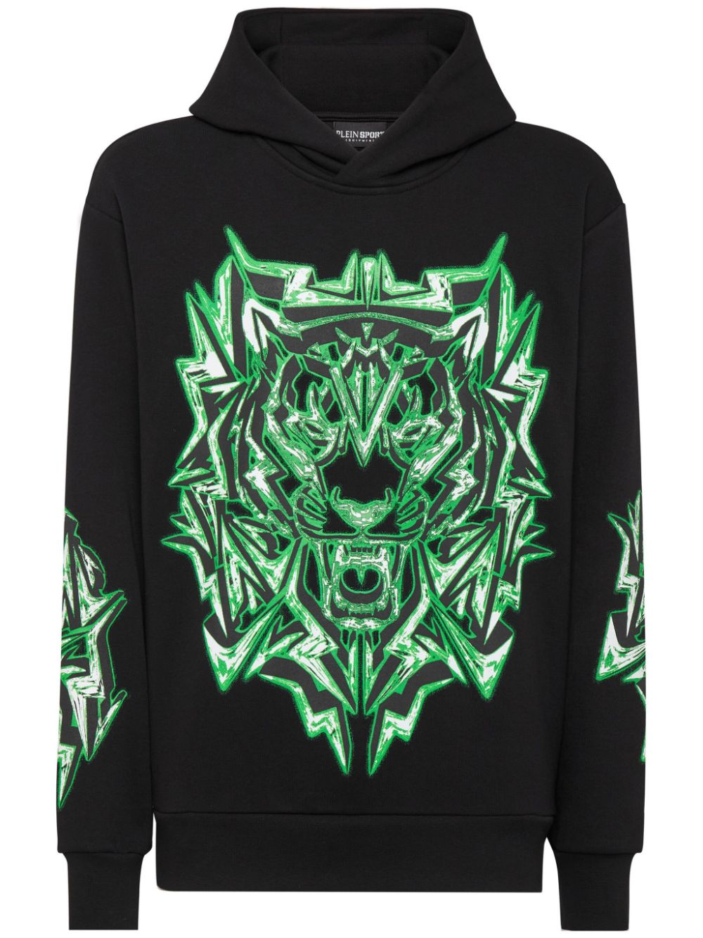 Plein Sport Thunder Tiger Hoodie - Schwarz von Plein Sport