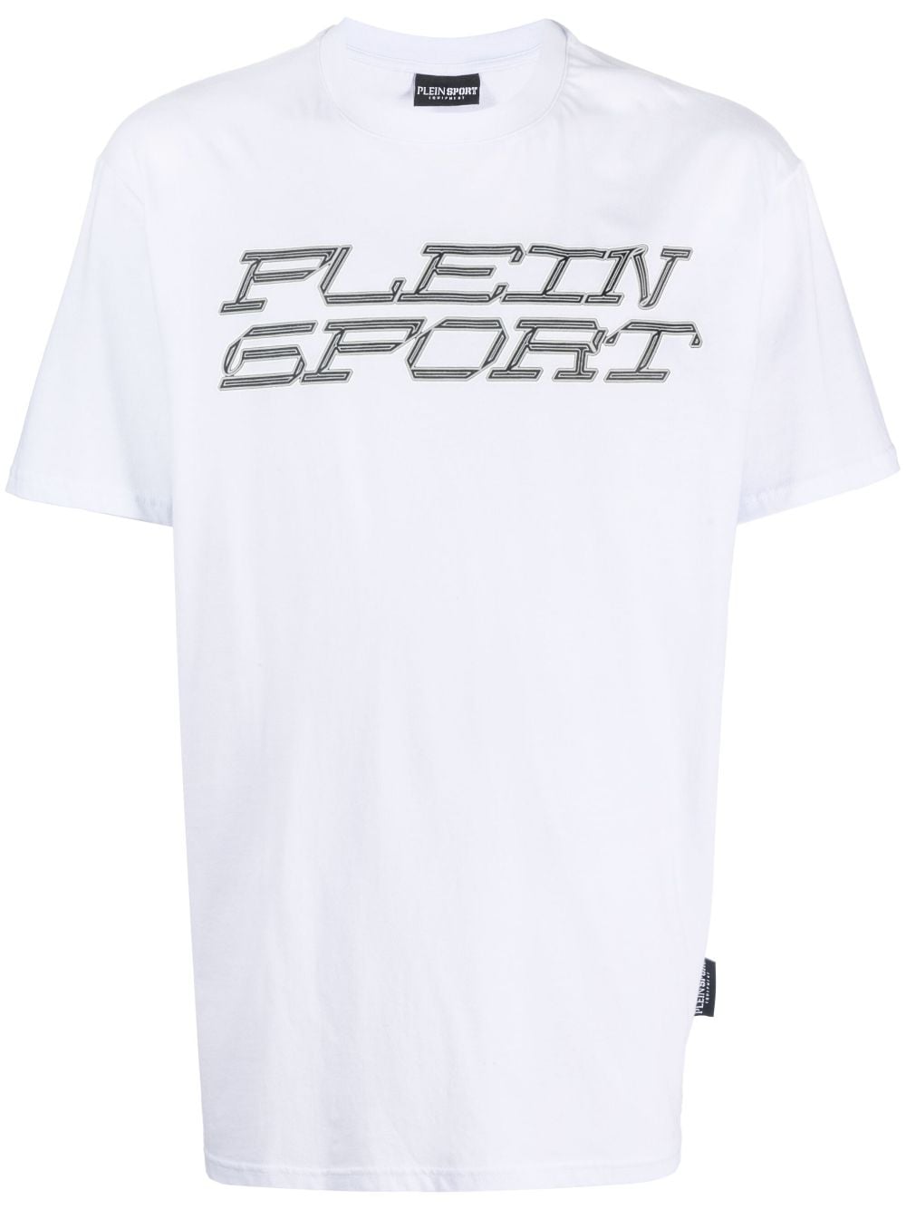 Plein Sport T-Shirt mit Tiger-Print - Weiß von Plein Sport