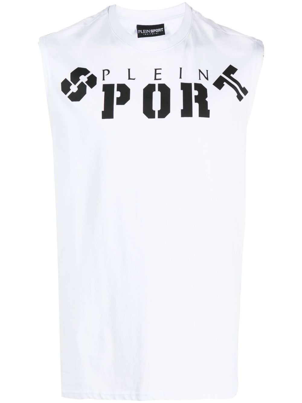 Plein Sport Trägershirt mit Logo-Print - Weiß von Plein Sport