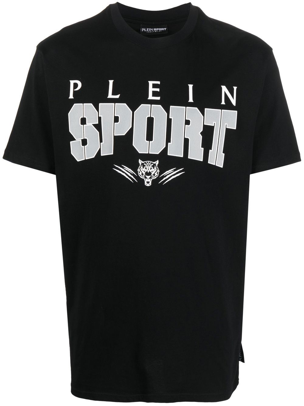 Plein Sport T-Shirt mit Logo-Print - Schwarz von Plein Sport